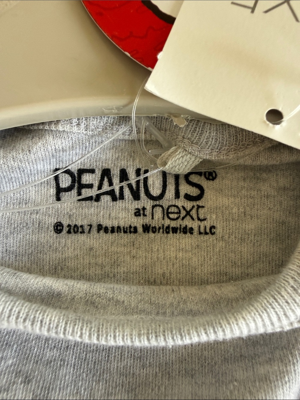 Adorable Brand New 2 Piece Peanuts Baby Girl or Boy One-Piece Footie Set - Picture 2 of 7